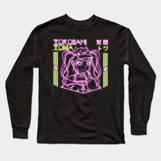 Tokoyami Towa Hololive Neon Long Sleeve T-Shirt